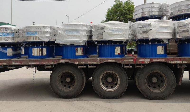 福建某杉超聲波發(fā)貨,38臺1200-2s不銹鋼防爆超聲波振動篩