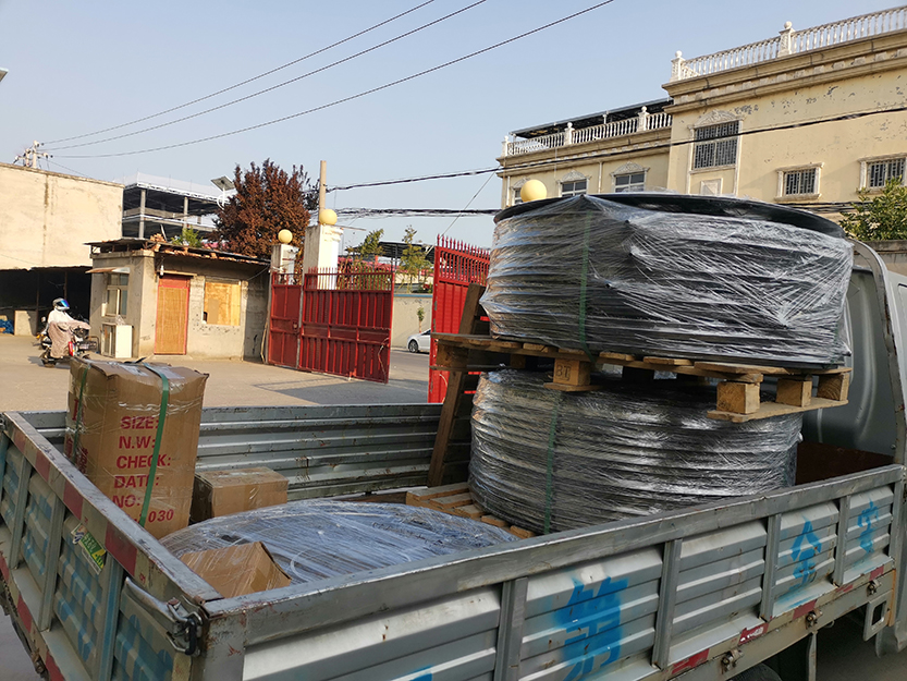 網架、換能器、工裝發貨